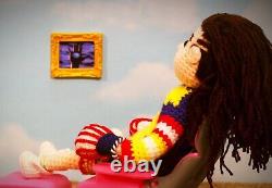 Mike Patton Faith No More Inspired Crochet Amigurumi Doll Action Figure