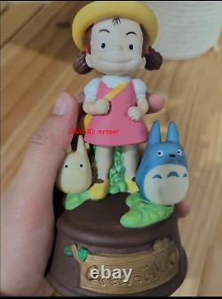Miyazaki Hayao Totoro Music Box Figures Model Toys Gift Collect Porcelain