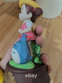Miyazaki Hayao Totoro Music Box Figures Model Toys Gift Collect Porcelain