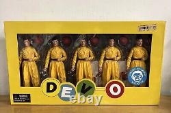 NECA DEVO Collectible Five Figure Box Set & Autographed Mini Poster 2005