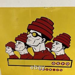 NECA DEVO Collectible Five Figure Box Set & Autographed Mini Poster 2005