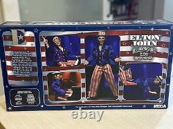 NECA ELTON JOHN WITH PIANO (LIVE 1976) DELUXE CLOTHED- See Description