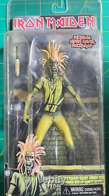 NECA Iron Maiden Eddie Iron Maiden 2012 Action Figure RARE! BRUCE DICKINSON