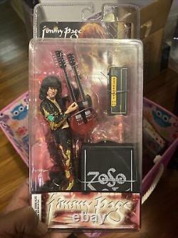 NECA Led Zeppelin Jimmy Page Action Figure 2006 Classicberry Limited BRAND NEW