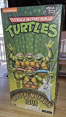 NECA Teenage Mutant Ninja Turtles Exclusive Musical Mutagen Tour New TMNT