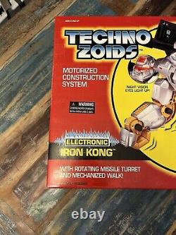 NEW 1994 TECHNO ZOIDS KENNER ELECTRONIC IRON KONG SEALED! Very Clean