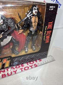 NEW 2005 McFarlane Toys The Demon KISS Gene Simmons 3-Pack Super Stage Figures