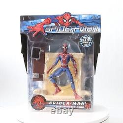 NEW Spider-Man MTV Animated Series 2003 with Wall Mount Rooftop Loft Diorama MIP