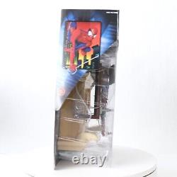 NEW Spider-Man MTV Animated Series 2003 with Wall Mount Rooftop Loft Diorama MIP