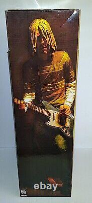 NIB Nirvana Kurt Cobain 18 Figure With Sound Action Figure Neca Toys Grunge