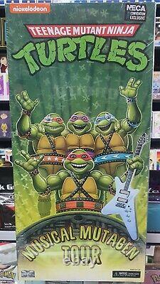 Neca Nickelodeon Teenage Mutant Ninja Turtles Musical Mutagen Tour Figure 4-Pack