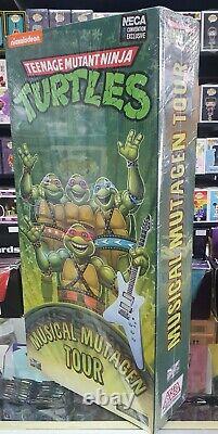 Neca Nickelodeon Teenage Mutant Ninja Turtles Musical Mutagen Tour Figure 4-Pack