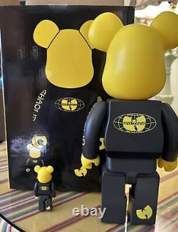 New Albino And Preto 400% & 100% Wu Tang Clan Be@rBricks. Hard To Find