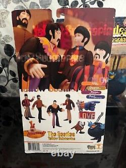 New The Beatles Yellow Submarine Complete Set Action Figures 1999 Mcfarlane Toys