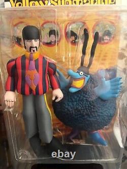 New The Beatles Yellow Submarine Complete Set Action Figures 1999 Mcfarlane Toys