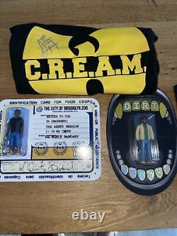 ODB Toy Collection(3) + Method Man Autographed CREAM Tshirt & Wu Beanie