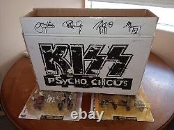 Rare KISS Rock Music 1998 PYSCHO CIRCUS Action Figures Collectible in Box