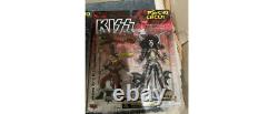 Rare KISS Rock Music 1998 PYSCHO CIRCUS Action Figures Collectible in Box