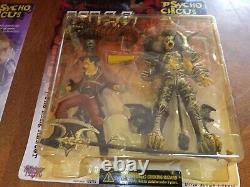 Rare KISS Rock Music 1998 PYSCHO CIRCUS Action Figures Collectible in Box