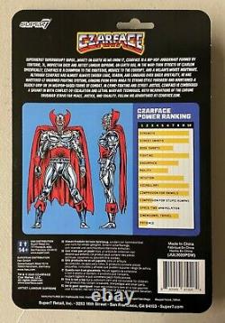 ReAction Super7 Czarface 3.75 Action Figure Mint on Card SOLD OUT EVERYWHERE