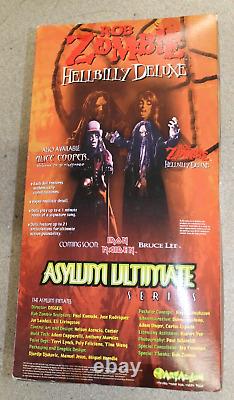Rob Zombie Hellbilly Deluxe Art Asylum Ultimate Series 18 Fig. 2002 New In Box