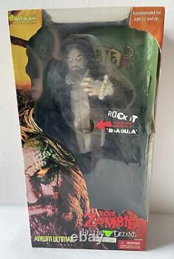 Rob Zombie Hellbilly Deluxe Art Asylum Ultimate Series 18 Figure 2002 In Box