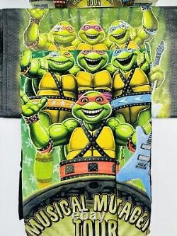 SDCC NECA Teenage Mutant Ninja Turtles Musical Mutagen Tour Bundle 4 pack XL