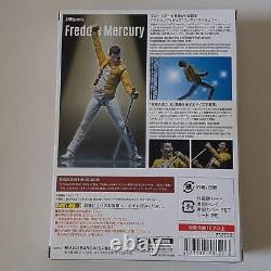 S. H. Figuarts Queen Freddie Mercury Action Figure Live at Wembley Stadium BANDAI