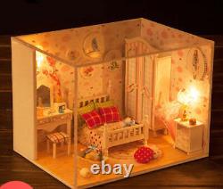 Small house model assembled villa house toy