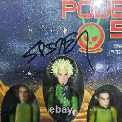 Smiti Powerman 5000 Set 5 Action Figures NIB Signed By Spider One