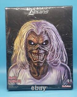 Super7 ReAction Iron Maiden 3 3/4 Inch Action Figure Blind Box Case of 12 Sealed