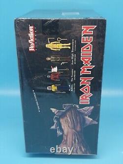 Super7 ReAction Iron Maiden 3 3/4 Inch Action Figure Blind Box Case of 12 Sealed