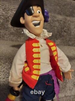 THE WIGGLES 15 inch Musical Captain Feather Sword Singing Talking Plush