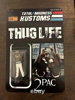 TUPAC SHAKUR Hip Hop Legends Action Figure Tupac 2pac 3Tall Custom Still Sealed