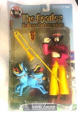 The Beatles Yellow Submarine COMPLETE SET Action Figures 1999 McFarlane Toys