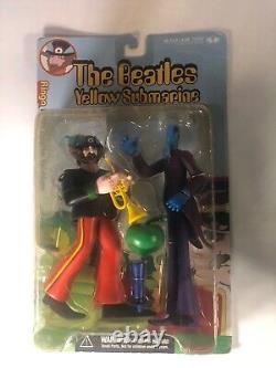 The Beatles Yellow Submarine COMPLETE SET Action Figures 1999 McFarlane Toys