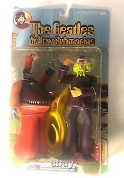 The Beatles Yellow Submarine COMPLETE SET Action Figures 1999 McFarlane Toys