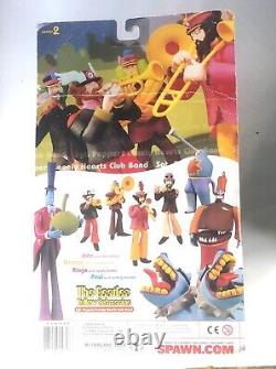 The Beatles Yellow Submarine COMPLETE SET Action Figures 1999 McFarlane Toys