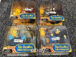 The Beatles Yellow Submarine McFarlane / Spawn Action Figures Complete Set NEW