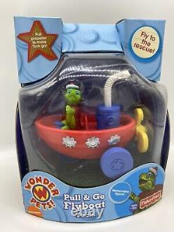 The Wonder Pets Pull And Go Fly Boat Turtle Tuck Figure New