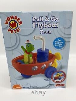 The Wonder Pets Pull And Go Fly Boat Turtle Tuck Figure New