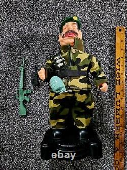 VERY RARE! Saddam Hussain DOLL, DANCES & PLAYS MUSIC! L@@K