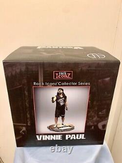 Vinnie Paul Knucklebonz Figure Statue Rock Iconz Pantera Cowboys From Hell